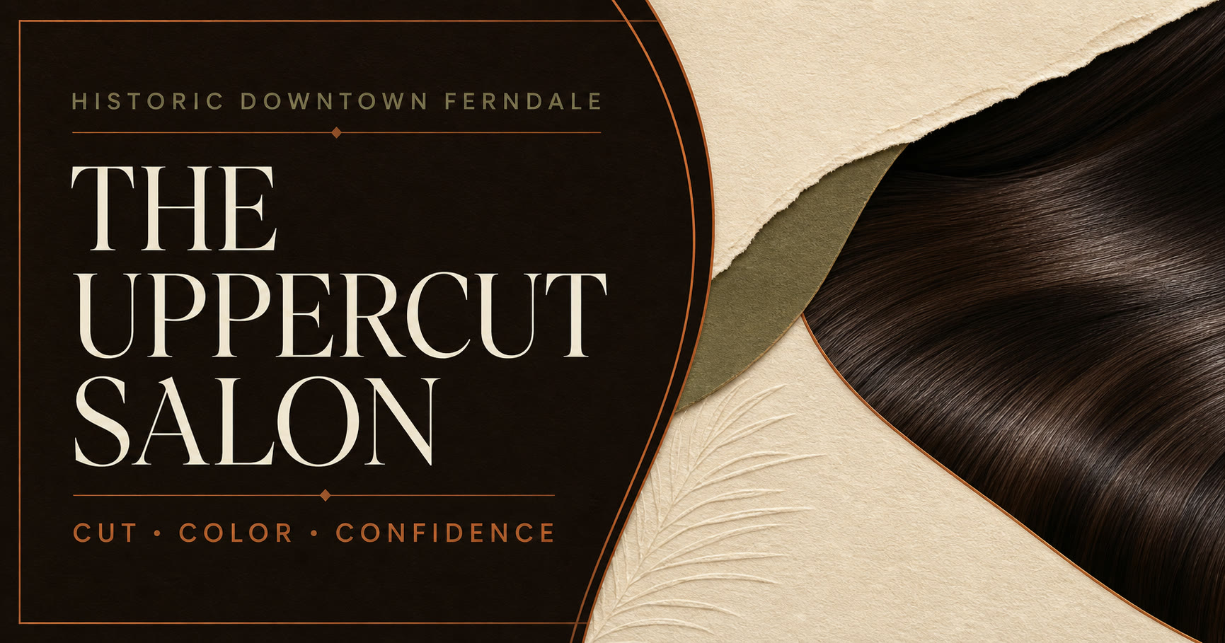 The Uppercut Salon live website design example